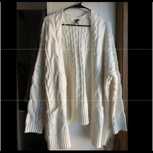 Chunky knit cardigan